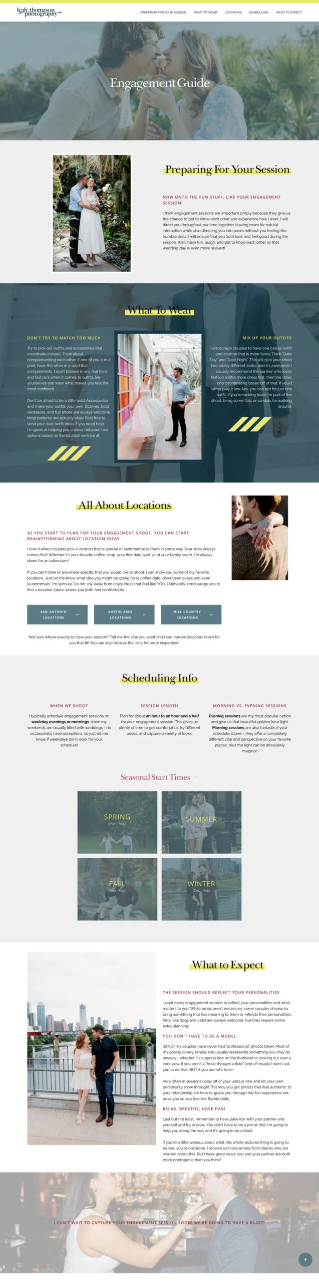 A custom Dubsado guide designed by It's Chloe G